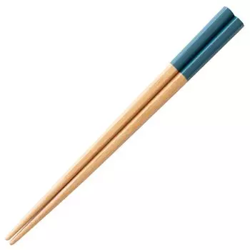 Sunny Life Design Chopsticks for Dishwasher Antibacterial Natural Ages Select Made in Japan 263812 Children, Safe, Finish, Wood, Hexagonal, 18cm, 8-9,