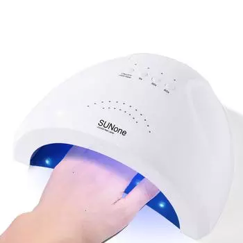 Sunone Профессиональная 30 УФ-светодиодная лампа для сушки ногтей, 48 Вт, для домашнего использования, УФ-гель-лак US PLUG