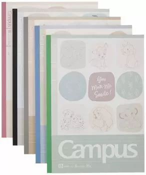 Sunstar Stationery Disney Campus в точку Синий B S2637626 Блокнот, Линованный, Линованный, 5 штук, Классический,