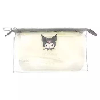 Sunstar Stationery Sanrio Clear Pouch mitte Mitte Machi Kuromi Black S2318415