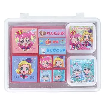Sunstar Stationery Wonderful Stamp с футляром 3064350A PreCure!