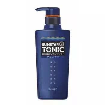 SUNSTAR TONIC Rinse-in Refreshing Scalp Care Non-Silicone Formula Pump 460mL