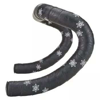 Supacaz Super Sticky Kush Bar Tape Galaxy White Stars Black Star Plugz - - +
