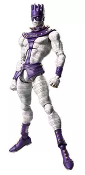Супер фигурка подвижная JoJo s Bizarre Adventure Часть 6 78. белая змея (цвет указан Хирохико Араки) приблизительно. 16 см окрашенная подвижная фигурка из ПВХ/АБС