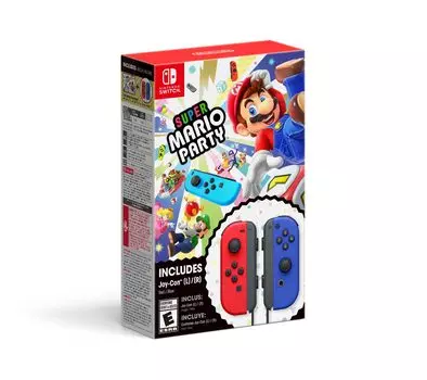 Super Mario Party Red Blue Bundle North Switch + & Joy-Con (Импортная версия Америка) –