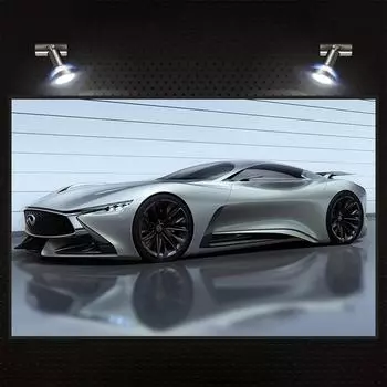 Супер Роскошный Автомобиль Спортивные Автомобили Плакат Холст Картина Настенная Художественная Печать на Холсте Настенная Картина для Гостиной Современный Домашний Декор Без Рамки 20*40cm
