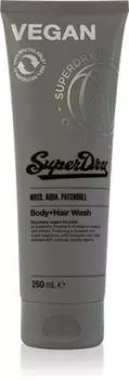 Superdry Moss. Aqua. Patchouli. body and hair shower gel TU прозрачный