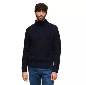 Superdry Свитер с высоким воротом Merchant Cable 2XL