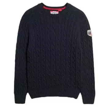 Superdry Свитер Slouchy Cable 2XS
