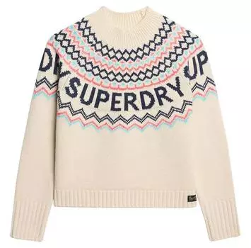 Superdry Свитер Свитер Fairisle Branded Jumper L