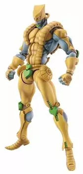 Суперфигурка подвижная Bizarre Adventure Part The World 170 мм окрашенная подвижная фигурка JoJo s 3 приблизительно. ПВХ, АБС и нейлон жёлтый