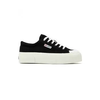Superga 2631 Stripe Platform Черный Белый S5111swa6m 220