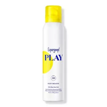 Supergoop PLAY Мусс для тела SPF 50, 6,5 унций