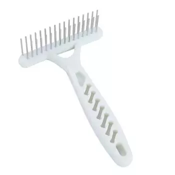 SUPERPET Белый гребень для собак щетка для коротких длинных волос линяющая шерсть удаление щетки для кошек и собак инструменты для ухода за домашними животными принадлежности для собак XS белый
