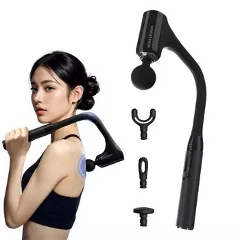 Supervised by a chiropractor NOSA DESIGN Myofascial Release Gun Handy Gun power motor Large capacity Cordless Lightweight Comes with a warranty at a