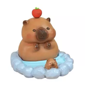 Support Capybara Mobile Phone Stand PVC Doll Capybara Cell Phone Bracket Small Gifts style 1