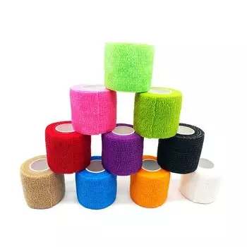 Support Pads Tattoo Grip Cover Wrap Disposable Tattoo Bandage Self Adhesive Bandage Sport Wrap Tape #4