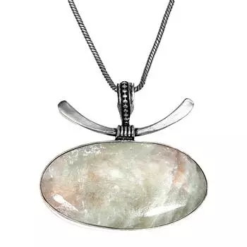 Suruntine Gemstone Handmade Women s Unisex Silver Jewelry Pendant 1.5