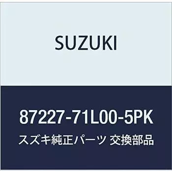 SUZUKI Genuine Parts Cover Part Number 87227-71L00-5PK