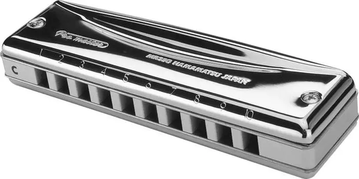 Suzuki Musical Instruments 10H Губная гармошка Promaster F Sharp MR-350