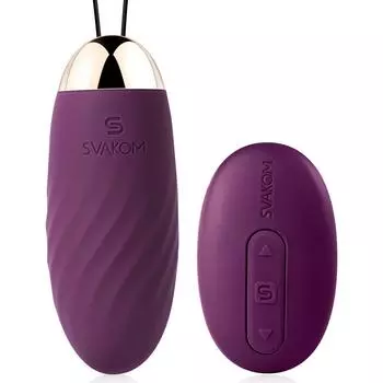 SVAKOM Elmer Rotor Remote Control Vibrator Remote Control Wireless Egg Shape Spot Waterproof Quiet USB Rechargeable Jump Electric Massager Squirting