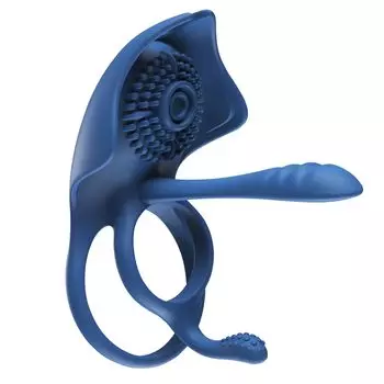SVAKOM Squid Vibe Вибрирующее кольцо для пениса Типы вибрационной стимуляции Божественные товары для удаленного секса для Squid Blue Penis Clit Анальный унисекс электрический