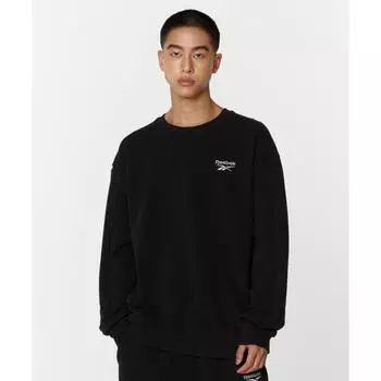 СВИТШОТ REEBOK WARM UP ЧЕРНЫЙ M