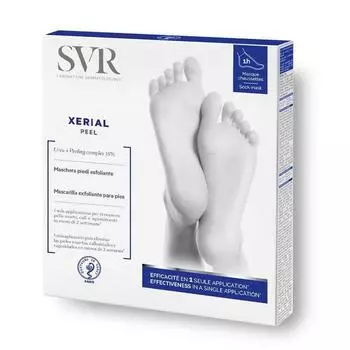 Svr Xerial Peel Mask Отшелушивающая маска для ног 2x20 мл