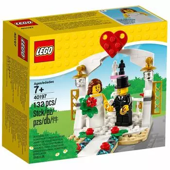 Свадебный набор Lego 2018, 132 предмета (40197)