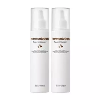 Swanicoco Fermentation Snail Skin Toner + Emulsion 2-piece set, 1 set