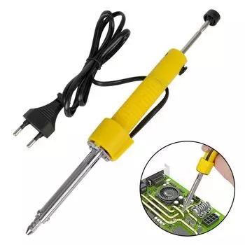 Сварочное оборудование EU Plug 220V 30W прецизионный сварочный инструмент электрический паяльник 2-в-1 оловянный отсос