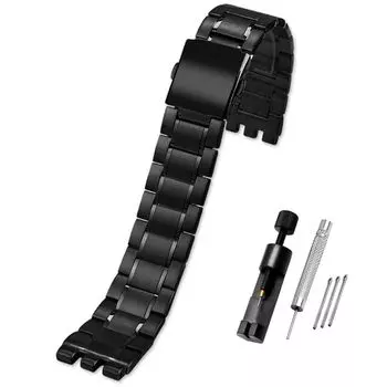 Swatch 19 мм 21 мм сменный ремешок для часов из нержавеющей стали металлический браслет для часов инструмент для снятия пружинных стержней специальный ящик [ZHUOLEI] [3 + + включены] чёрный
