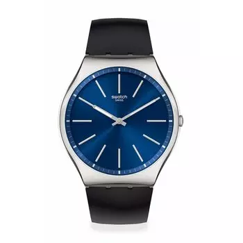 [Swatch] Часы FORMAL BLUE 42 Skin Irony SS07S125 Black