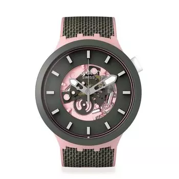 [Swatch] Часы MISTY CLIFFS ЯНВАРСКАЯ КОЛЛЕКЦИЯ SB05P100 Розовые