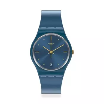 [Swatch] Часы Swatch PEARLYBLUE Gent GN417 Blue