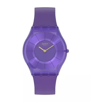 [Swatch] Часы Swatch PURPLE TIME SKIN Classic SS08V103 женские фиолетовые