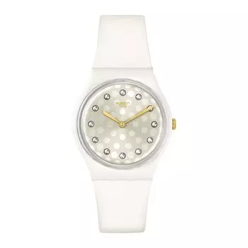 [Swatch] Часы Swatch SPARKLE SHINE Праздничная коллекция SO31W109 Белый