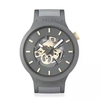 [Swatch] Часы THRU THE HORIZON SB05M102 Серый