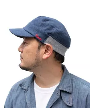 Sweat Waffle Ribbed Work Cap Large XL Navy [Nakota] Hat, Size, Men s, Women s, Unisex, Running, Walking, Sports, Washable, Size,