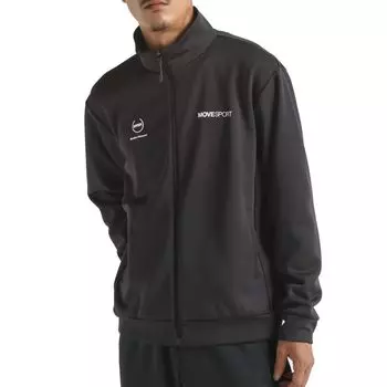 Толстовка Descente Soft Warm Stand Jacket Stretch Thermal Training Running Black 2L [Move Sports] чёрный
