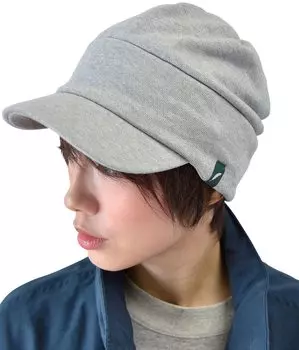 Sweatwork Newsboy Large All M Circumference Approximately Gray [Nakota] Cap, Size, Men s, Women s, Tricolor, Loose, Seasons, (Head 55-58cm),