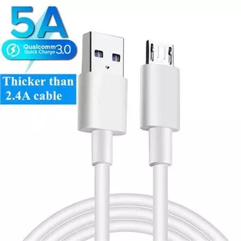 Сверхбыстрая зарядка, кабель Micro USB, синхронизация данных для S7 Note, планшета, Android, USB-кабель для зарядного устройства телефона C