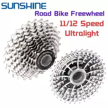 Сверхлегкий шоссейный велосипед SUNSHINE, 11/12 скоростей, 28 т, 32 т, 34 т, 36 т, кассетный маховик 11 В, K7, гравийная звездочка HG