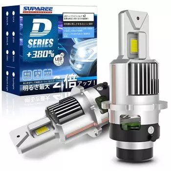 Светодиод SUPAREE d2r совместим с взрывоопасными светодиодами автомобиля от d2r led без бесшумного высокоскоростного охлаждения с компенсатором фар, инспекция, подключаемый, свет, HID,
