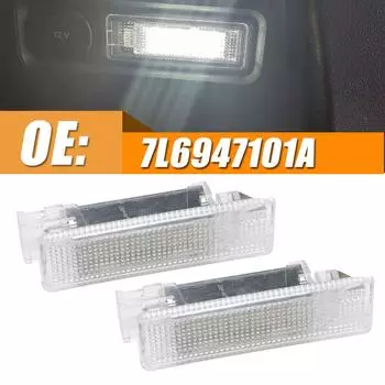 Светодиодная подсветка для ног, багажное отделение, вещевой ящик, лампы для Seat Ateca Alhambra Skoda Superb Rapid VW Passat B6 B7 Golf 5 6 Caddy белый