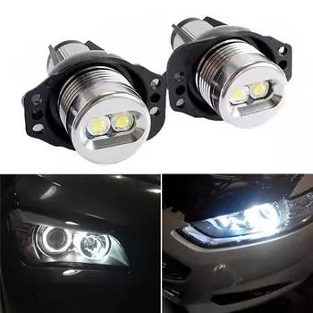 Светодиодные противотуманные фары 6 Вт для BMW E90 Angel Eye с дневными ходовыми огнями, международный лидер продаж. BMW E90