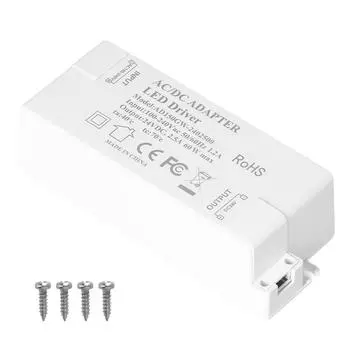 Светодиодный драйвер DC24V 2.5A 60W светодиодный трансформатор для самостоятельного изготовления ламп, источник питания AC100?240В