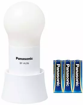 Светодиодный фонарь Panasonic с сухой батареей Evolta белый NEO, тип диммирования/тонирования, BF-AL06N-W