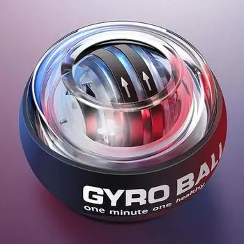 Светодиодный мяч для запястья Power Trainer Ball с автозапуском, гироскопический тренажер для рук, тренажер для предплечья, Power Wrist Gyro Ball, спортивное оборудование для фитнеса