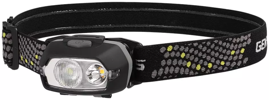 Светодиодный налобный фонарь GENTOS LED AAA на батарейках 300 с овальной подсветкой, маленький, легкий, 81 г, рабочий, люмен, водонепроницаемый, VA-05D,